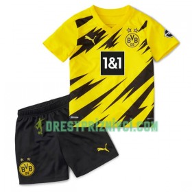 Fotbalový Komplet Borussia Dortmund Dětské Domácí 2020-2021 Krátký Rukáv (+ trenýrky)
